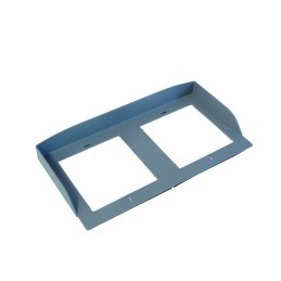 Visière de boîtier à encastrer pour 1 module x 2 60020530 