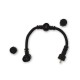 TERRASSO CONNECT KIT SPOT TERRASSE "T" 1 MÂLE/2 FEMELLE 20CM LED70774 