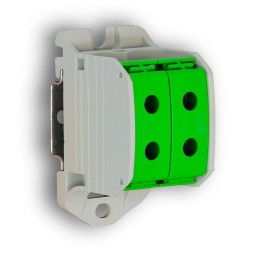 Bloc de distribution 4pts 185mm² Vert DIG41758 