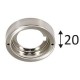 KALI R-230 B BASE RONDE NICKEL SATINE DO33821 