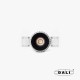 TULIPA downlight trimless encastrable noir 7W 24° 4000K CRI90 dali 7W IP20 350mA CC 387lm Faro