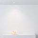 TEIDE downlight encastrable orientable blanc 10W 65° 2700K CRI90 dali 10W IP20 250mA CC 670lm Faro