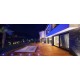 EGO 9 LED BLEU INOX