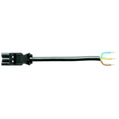 CORDON GST18I3 1M M/- 15 HO5VVF NOIR 92.232.1004.1 