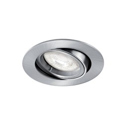 SPEED 70 R 12 - Encastré GU5,3, rond, basculant, nickel, Lpe non incl.
