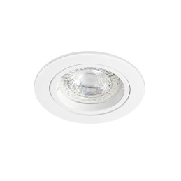 SPEED 50 R 230 - Encastré GU10, rond, fixe, blanc, Lpe non incl.