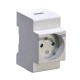 2p+T 16A modular socket DIG04562 