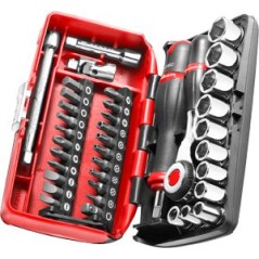 COFFRET CLIQUET + DOUILLES + EMBOUTS FACOM 39119 