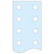 BARRE PERFOREE PE 50X5 04515 